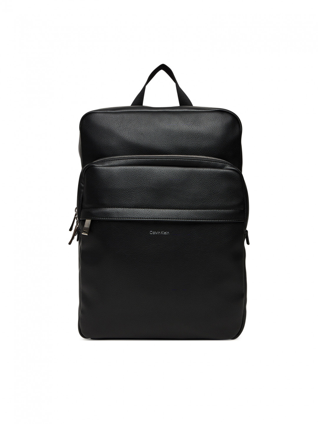 Calvin Klein Batoh Raised Slim Square Backpack LV04D3156G Černá